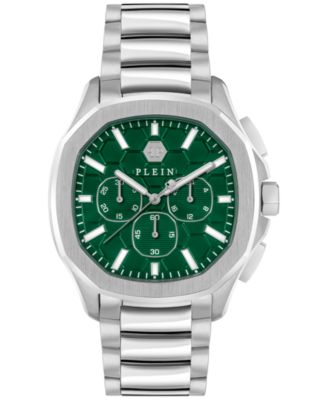 Philipp Plein - Men's Chronograph Spectre Stainless Steel Bracelet Watch 44mm