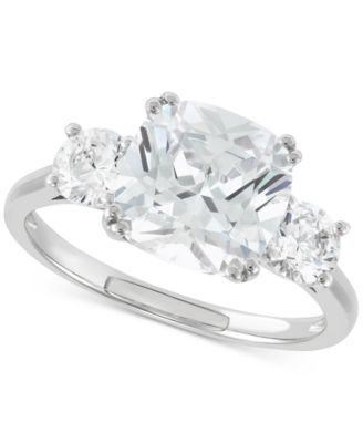 Arabella - Cubic Zirconia Statement Ring in Sterling Silver