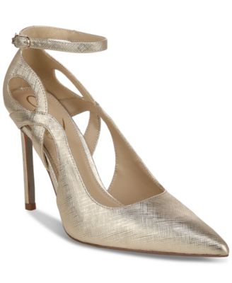 Sam Edelman - Women's Adelisa Ankle-Strap Pointed-Toe Dress Pumps