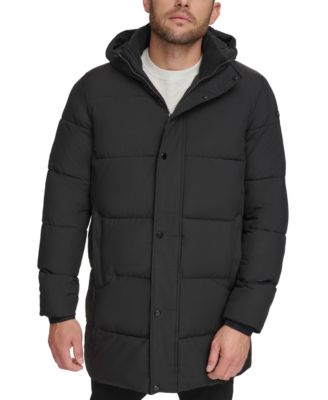 Calvin Klein - Men's Long Stretch Quilted Puffer Jacket