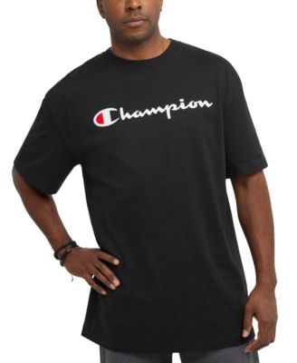 Champion - Men's Big & Tall Classic Standard-Fit Logo Graphic T-Shirt