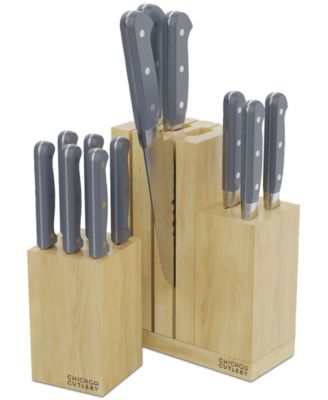 Chicago Cutlery - Halsted 14-Pc. Modular Block Knife Set
