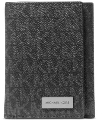 Michael Kors - Men's Signature Monogram Print Trifold Wallet