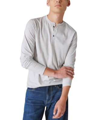 Lucky Brand - Men's Long-Sleeve Henley T-Shirt