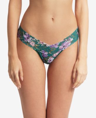 Hanky Panky - Printed Signature Lace Low Rise Thong Underwear