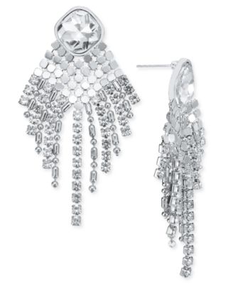 I.N.C. International Concepts - Crystal & Bead Statement Earrings