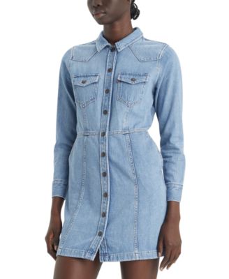 Levi's - Women's Flynn Western Cotton Denim Dress