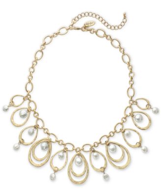Style & Co - Orbital Bead Statement Necklace