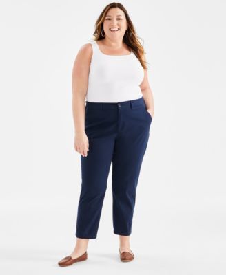 Style & Co - Plus Size Classic Chino Pants