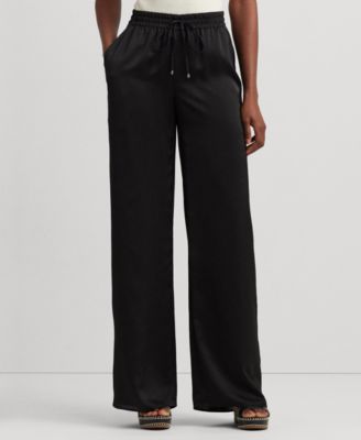 Lauren Ralph Lauren - Women's Wide-Leg Satin Pants
