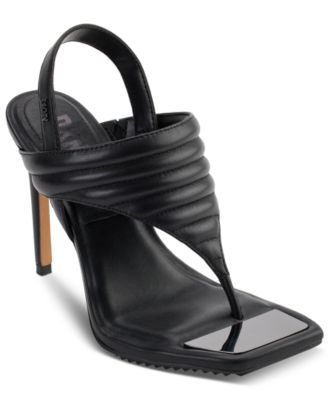 DKNY - Women's Ranae Square-Toe Slingback Dress Sandals