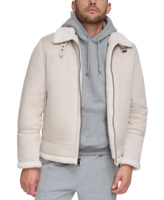 Calvin Klein - Men's Faux-Shearling Jacket