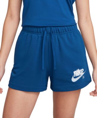 Nike - Women's Sportswear Club French Terry Graphic Fleece Shorts