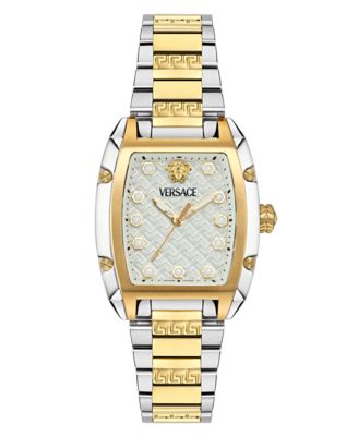 Versace - Women's Swiss Two-Tone Stainless Steel Bracelet Watch 45x36mm