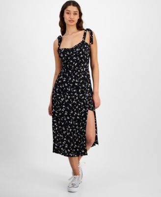 Tommy Jeans - Women's Floral-Print Ruffled Midi Dress