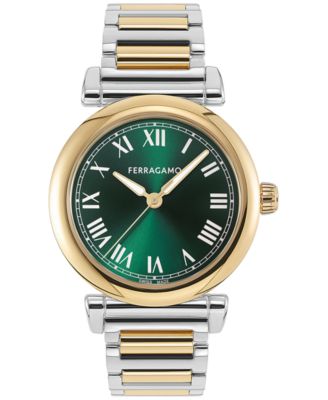 Ferragamo - Women's Swiss Two-Tone Stainless Steel Bracelet Watch 36mm