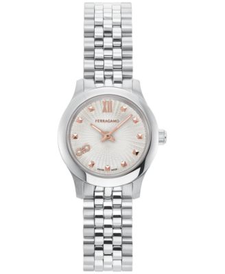 Ferragamo - Women's Swiss Stainless Steel Bracelet Watch 25mm