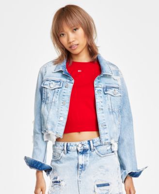 Tommy Jeans - Women's Izzie Cut-Off Denim Jacket