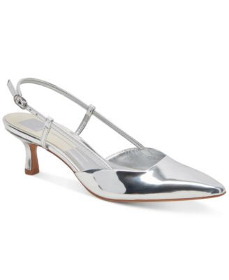 Dolce Vita - Women's Odela Pointed-Toe Slingback Kitten-Heel Pumps