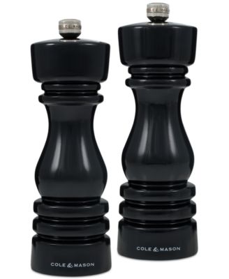 Cole & Mason - London 7" Wooden Salt & Pepper Mill Gift Set