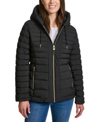 Tommy Hilfiger - Women's Hooded Packable Puffer Coat