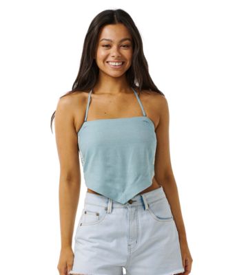 Rip Curl - Juniors' Hibiscus Heat Halter-Neck Sleeveless Top