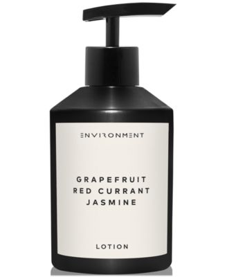 ENVIRONMENT - Grapefruit, Red Currant & Jasmine Lotion (Inspired by 5-Star Luxury Hotels), 10 oz.