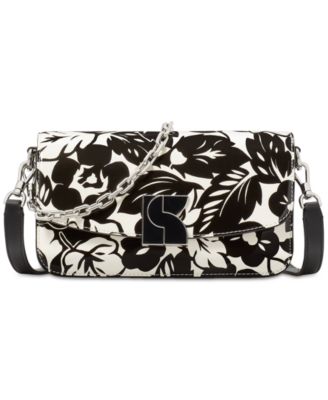 kate spade new york - Dakota Tropical Foliage Patent Leather Small Crossbody