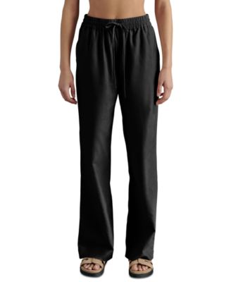 Steve Madden - Women's Venetia High-Rise Wide-Leg Pants