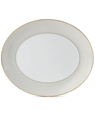 Wedgwood - Gio Gold Oval Serving Platter
