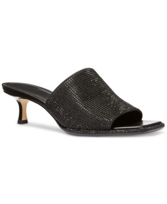 Michael Kors - Women's Lara Embellished Kitten-Heel Sandals