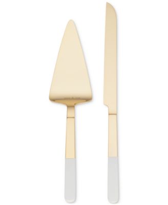 Kate Spade - Loves Me Knot 2-Piece Dessert Set