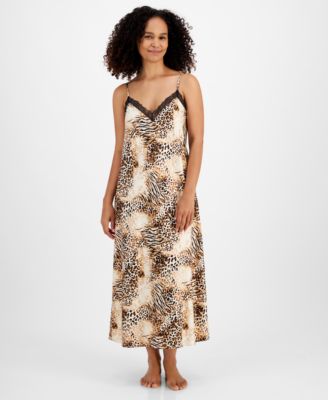 I.N.C. International Concepts - Women's Animal-Print Satin Gown