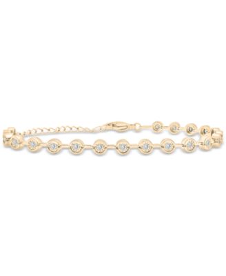 Wrapped - Diamond Bezel Tennis Bracelet (1/2 ct. t.w.)