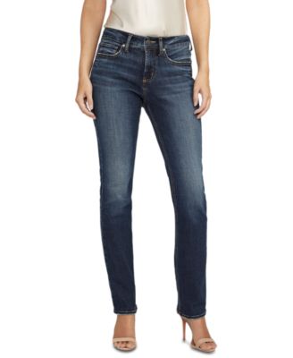Silver Jeans Co. - Women's Suki Curvy-Fit Straight-Leg Jeans