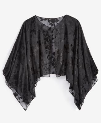 Giani Bernini - Women's Floral Burnout Capelet