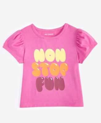 Epic Threads - Toddler Girls Non Stop Fun Puff-Sleeve Top