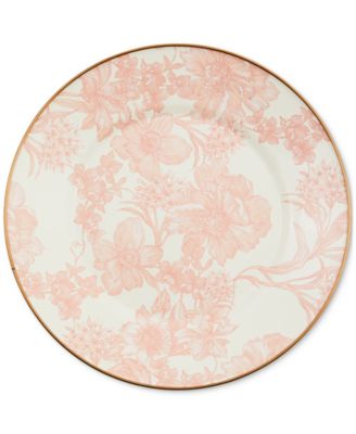 Mackenzie-Childs - Rosy English Garden Dinner Plate