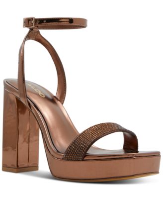 ALDO - Women's Diedra Two-Piece Platform Sandals
