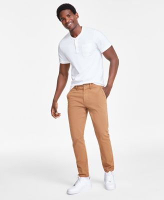 Sun + Stone - Men's Slim-Straight Chino Pants, Created for Macy's
