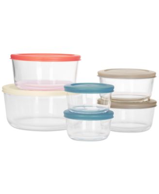 Art & Cook - Modern Chef 12-Piece Glass Bowls Set