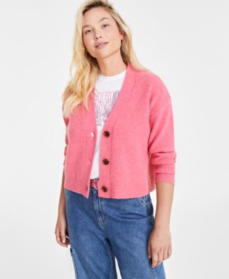 On 34th - Women's Three-Button Classic Cardigan