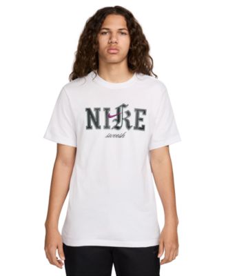 Nike - Men's Relaxed Fit Short Sleeve Logo Graphic T-Shirt