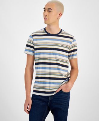 Sun + Stone - Men's Striped T-Shirt, Created for Macy's