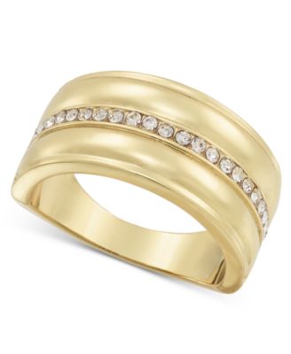 I.N.C. International Concepts - Crystal Gold-Tone Ring