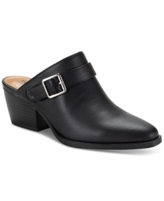Style & Co - Women's Rhiana Heel Buckle Mules