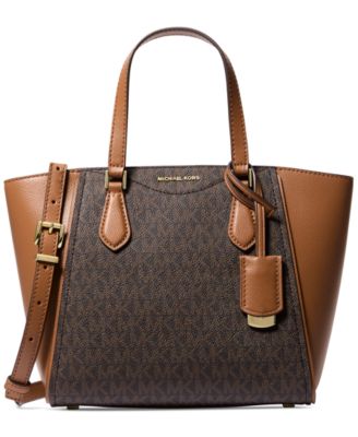 Michael Kors - Small Convertible Monogram Top Zip Tote