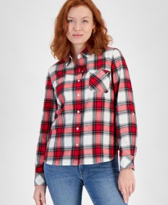Nautica Jeans - Women's Manchester Plaid Button-Up Shirt