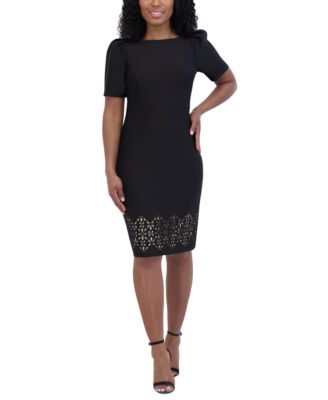 Jessica Howard - Women's Cutout Detail Sheath Dress