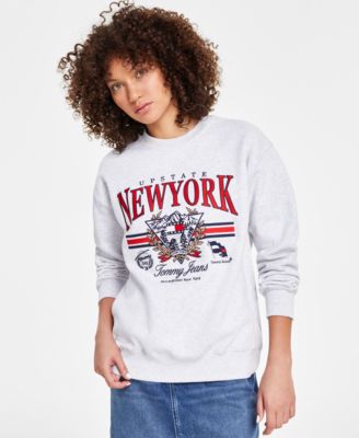 Tommy Jeans - Women's New York Relaxed Prep Crewneck Sweatshirt